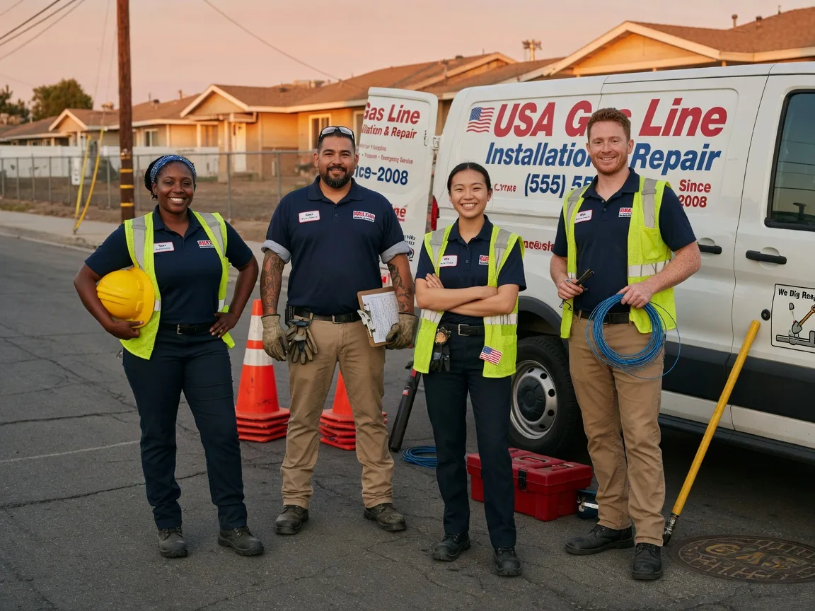 Gas Line Installation company in Roann, IN